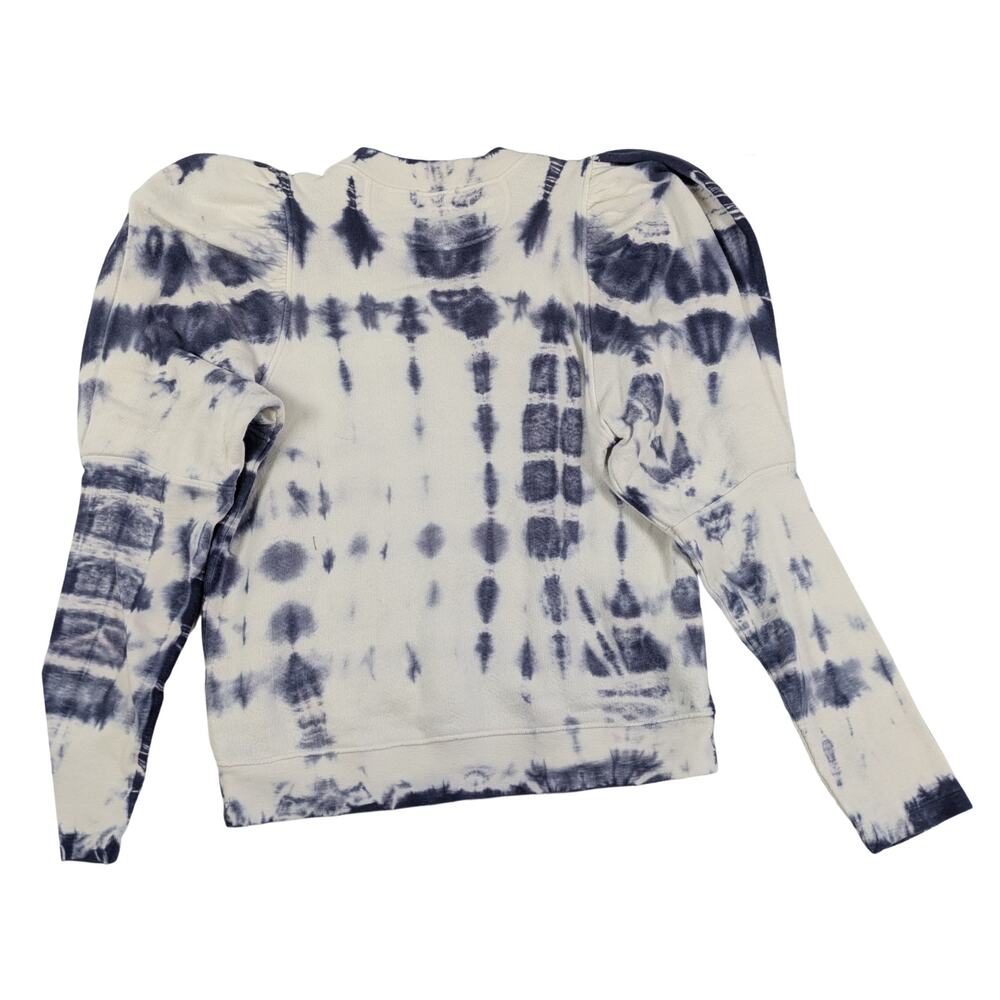 Ulla Johnson Philo Puff Sleeve Tie Dye Sweatshirt Size Large - Picture 2 of 8